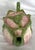 Late 20th Century Vintage Majolica Cabbage Ceramic Tea Pot With Lid Made in Italy For Sale - Image 5 of 17