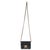 Animal Skin Black Quilted Calfskin Strass Mini Flap Bag For Sale - Image 7 of 9