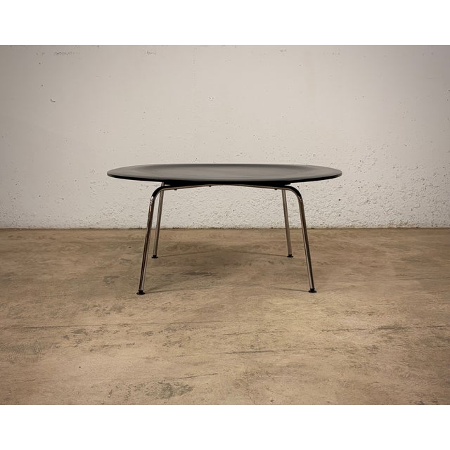 CTM Coffee Table in Black Ash Wood by Charles and Ray Eames for Vitra, 2000s, in Good conditions. Designed 1950 to 1959 I...