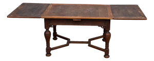 Antique Spanish Revival Refectory Table in Walnut by Tell City Furniture, 1910