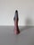 1990's Vintage Signed Sculptural Abstract Modernist Art Ceramic Vase For Sale - Image 10 of 10