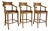 Vintage Farmhouse Chic Guy Chaddock Clarence Barstools - Set of 3 For Sale