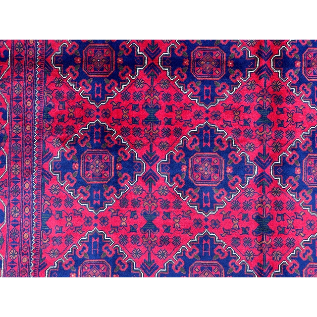 Textile Fine Khamyab Hand-Knotted Wool Rug - 6'6" X 10' For Sale - Image 7 of 12