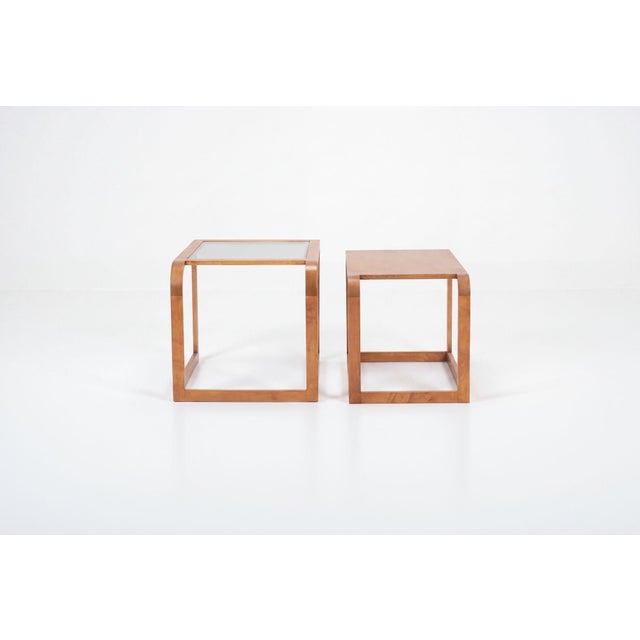 Eliel Saarinen and J. Robert F. Swanson Nesting Tables 1940 C. For Sale - Image 11 of 14