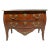 18th C Marble Top Bombe Commode With Gilt Bronze Hardware Dresser For Sale