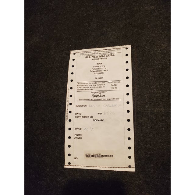 Textile Contemporary Marge Carson Chairs - a Pair For Sale - Image 7 of 8