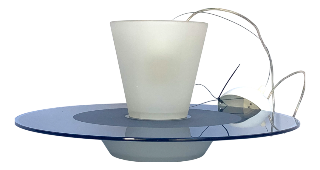Zefiro 3 Suspension Lamp by Giuseppe Ramella for Arteluce, 1980s
