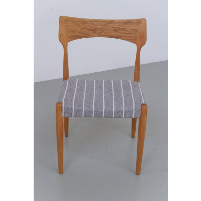 Danish Modern Oak Side Chair by Bernhard Pedersen & Son, 1960s For Sale - Image 10 of 18