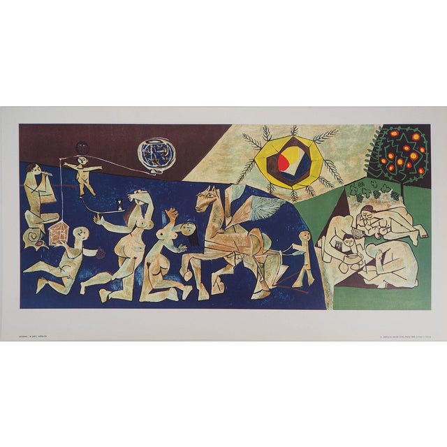 Pablo Picasso, La paix, Lithograph For Sale