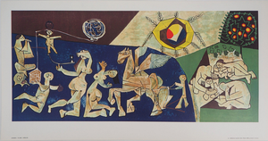 Pablo Picasso, La paix, Lithograph