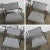 Mid-Century Modern Industrial Style Chrome & Gray Armchairs by Steelcase Set of 4 For Sale - Image 12 of 13