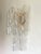 A Pair of Contemporary Transparent “Ricci” Murano Glass Wall Sconces For Sale - Image 9 of 12