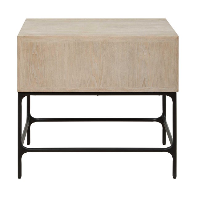 Wood Lunar Wooden Side Table For Sale - Image 7 of 11