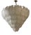 Italian Round Ice White Chandelier in Murano Glass, 2000 For Sale