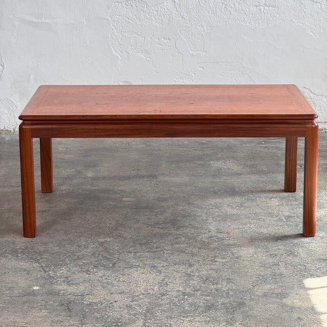 Brown Mid-Century Teak Coffee Table, 1960 For Sale - Image 8 of 8