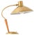 Wood Scandinavian Modern Table Lamp in Brass and Wood, 1940s For Sale - Image 7 of 7