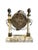 Late 19th Century Marble Clock with Silver Plating For Sale - Image 6 of 6