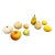 Vintage Italian Alabaster Stone Fruit Collection of 9 For Sale