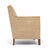 Wood French, Art Deco Period Burled Ash Bergères, Burlap Upholstery For Sale - Image 7 of 9