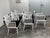 CB2 Cb2 Mae Rattan Dining Armchairs, Set of Six For Sale - Image 4 of 12