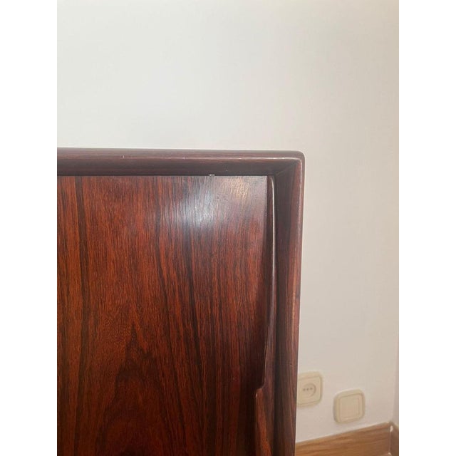 Wood Danish Rosewood Sideboard and Display Cabinet by Arne Vodder, 1950 For Sale - Image 7 of 13