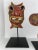 Ceramic Angelo Méani (1906-1977), Art Brut Sculptures, 46cm, Painted Terracotta, Set of 3 For Sale - Image 7 of 9