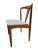 Johannes Andersen Set of Modern Teak Juliane Dining Chairs attributed to J. Andersen For Sale - Image 4 of 5