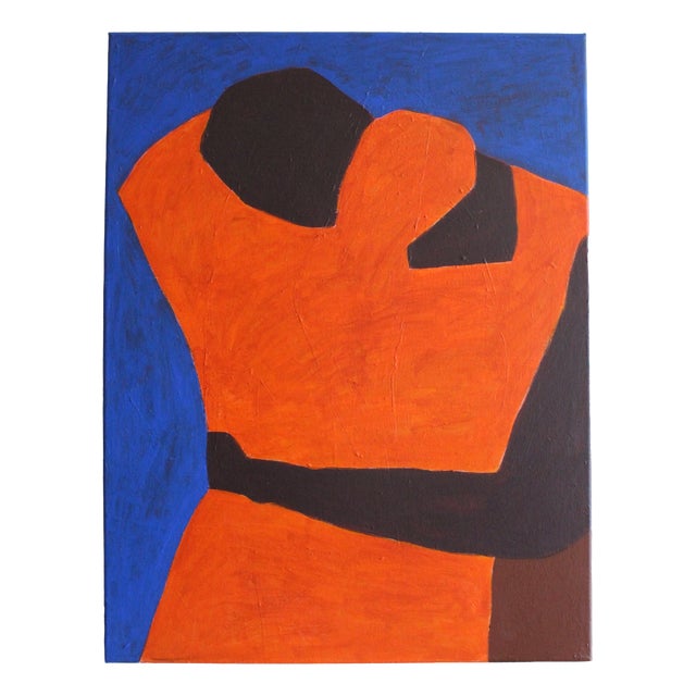 Bodasca, Close to You Blue Version, 2026, Acrylic on Canvas For Sale