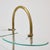 Vintage Art Nouveau Metal and Glass Patisserie Display Shelf, 1930s For Sale - Image 11 of 18