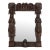 German Renaissance Revival Carved Oak Framed Mirror For Sale