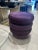 Houtique Purple Pompa Pouf For Sale - Image 4 of 4