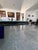 1990s Large Asymmetrical Sculptural Glass Coffee Table With Cobalt Blue Pedestal Base For Sale - Image 4 of 13