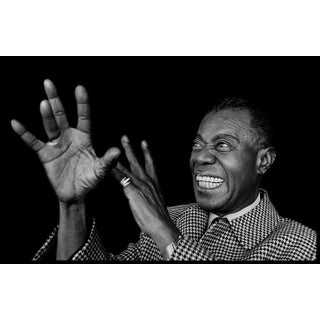 Arthur Steel: What a Wonderful World - Louis Armstrong, Limited Edition Photograph 34 X 24” For Sale
