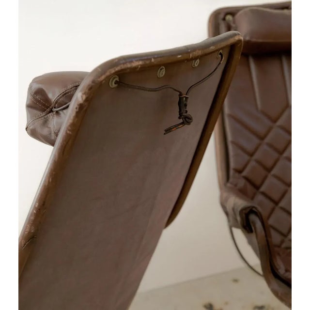 1960s Bruno Mathsson 'Jetson' Lounge Chairs - a Pair For Sale - Image 5 of 7