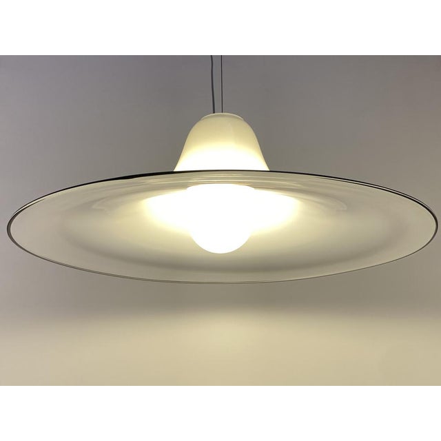 Murano Glass Ceiling Lamp by Renato Toso for Leucos, Italy, 1970s For Sale - Image 13 of 17