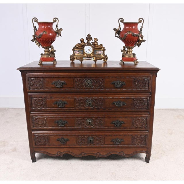 French Provincial Normandy Commode, 1780s For Sale - Image 3 of 11