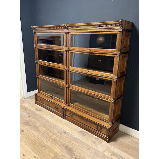 Stackable Display Bookcase from Globe Wernicke, 1890s, Set of 12 For Sale - Image 16 of 16