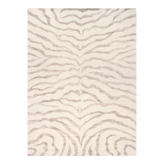 Pasargad Home Edgy Ivory Area Rug, 9' 9'' X 13' 9'' For Sale