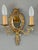 Gold 20th Century Louis XV Style Wall Sconces with Mirrors, Set of 2 For Sale - Image 8 of 10