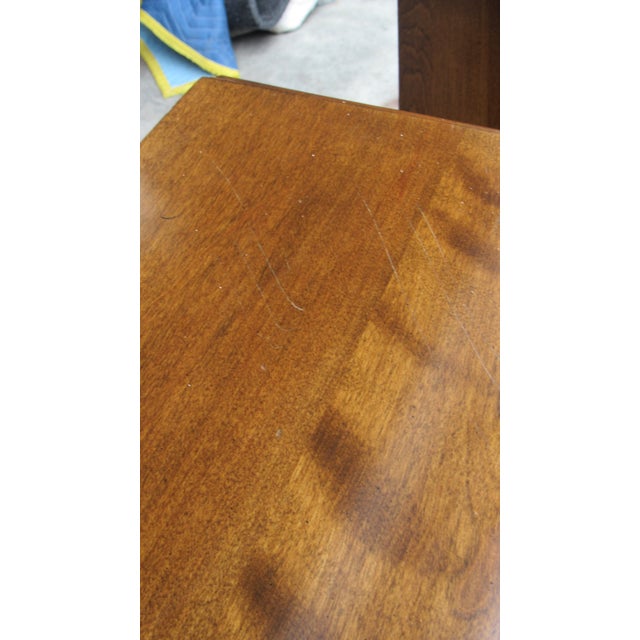Brown 1980s Pair Ethan Allem Maple Nightstands Tables Bachelors Chests For Sale - Image 8 of 9