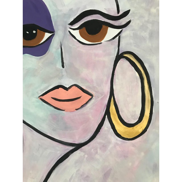 Tony Marine Contemporary Portrait Painting For Sale - Image 4 of 5