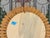 French Giltwood Feathered Round Mirror with Radiating Frame, French, 1920s For Sale - Image 3 of 12