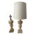 Late 20th Century Alabaster Lamps - a Pair For Sale