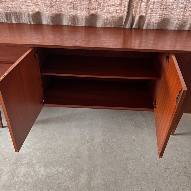 Vintage Sideboard in Teak For Sale - Image 10 of 12