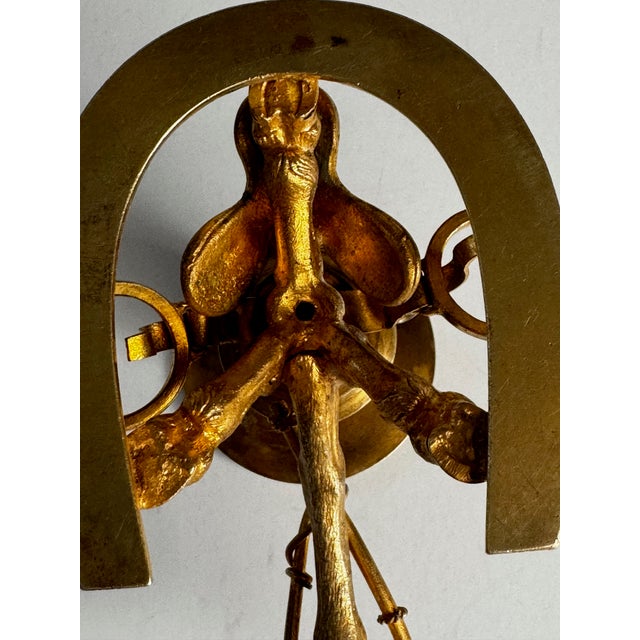 Antique Victorian Equestrian Chamberstick Candleholder C. 1860-1890 For Sale - Image 9 of 10