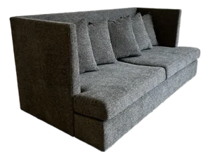 Newly Upholstered Mid Century Shelter Sofa by Milo Baughman for Thayer Coggin