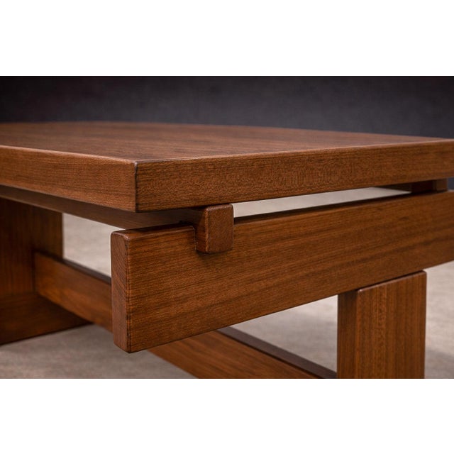1970s “Cuiaba” Dining Table in Hardwood, Sergio Rodrigues, 1970s For Sale - Image 5 of 8