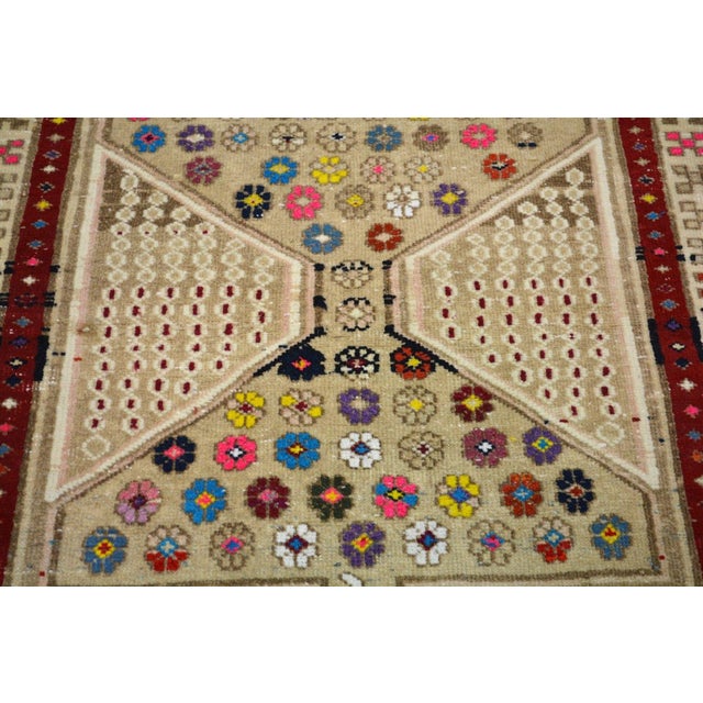 Traditional Vintage Turkish Hand Knotted Wool Rug, 2'4''x7'9'' For Sale - Image 3 of 5