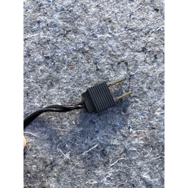 Mid 20th Century Celadon Crackle Vase Table Lamp With Dragon Handles For Sale - Image 9 of 9