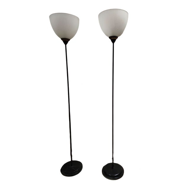 Floor Lamps Attributed to Sergio Mazza, 1980s, Set of 2 For Sale